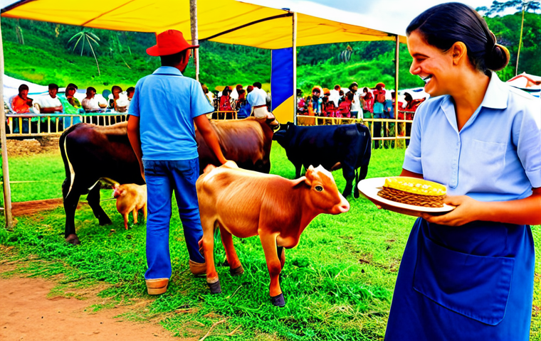 축산업 자격증 준비과정 - **
Prompt: "A modern veterinary clinic in São Paulo, Brazil. A veterinarian in a white coat is exam... 축산업 자격증 준비과정 - **
Prompt: "A modern veterinary clinic in São Paulo, Brazil. A veterinarian in a white coat is exam...